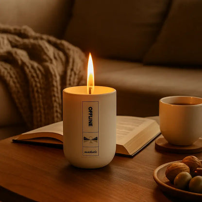 Offline – Deine Duftkerze für besondere Momente - by SteinKunstWerk | Duftkerze aus nachhaltiger Herstellung