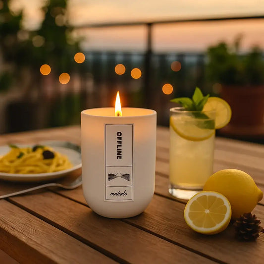 Offline – Deine Duftkerze für besondere Momente - by SteinKunstWerk | Duftkerze aus nachhaltiger Herstellung