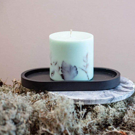 Duftkerze „Lettischer Wald“ – Natürlichkeit, Ruhe & Achtsamkeit - by SteinKunstWerk | Duftkerze aus nachhaltiger Herstellung