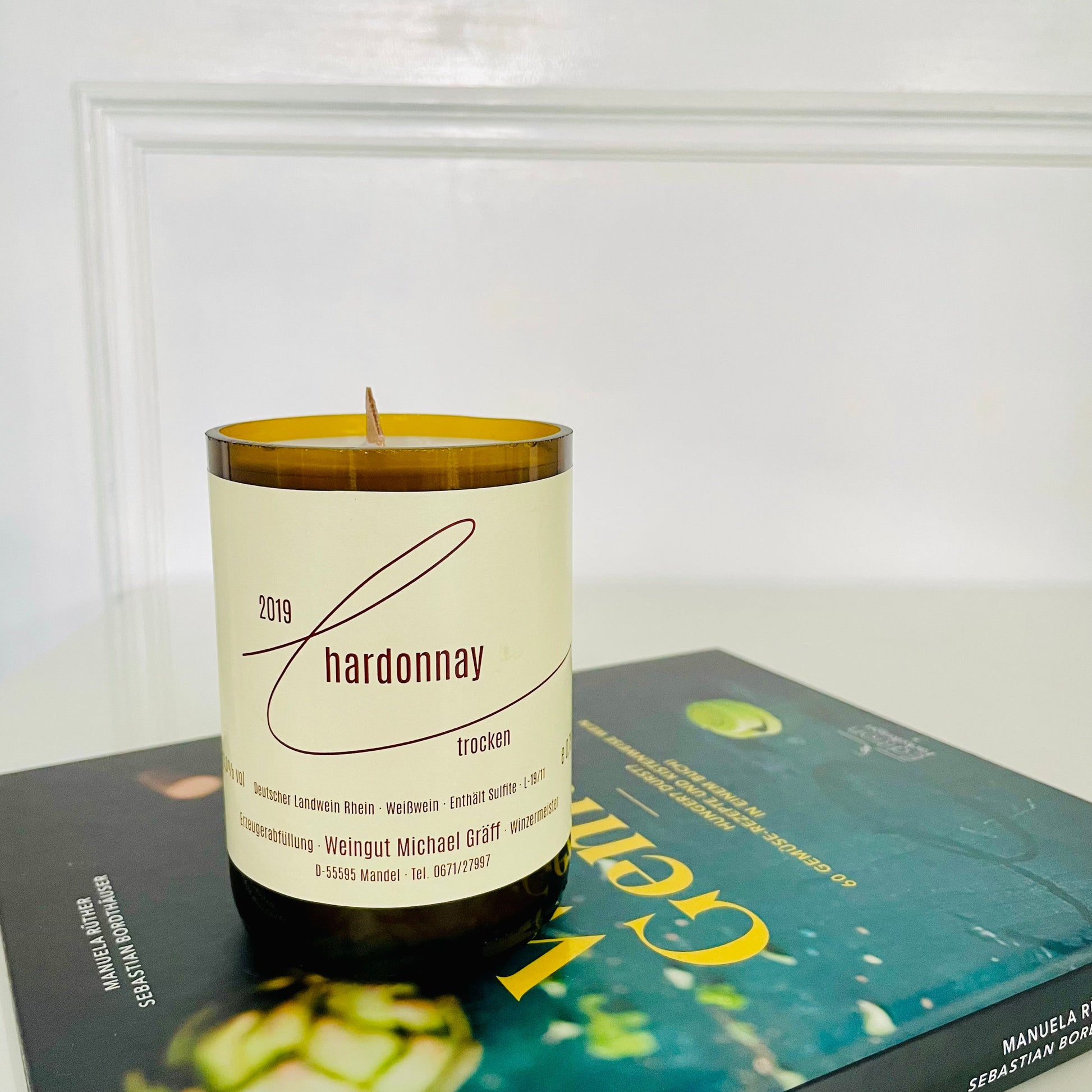 Chardonnay Flaschenkerze 2019