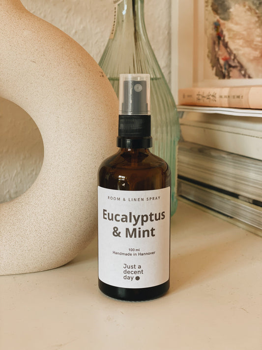 Eucalyptus & Mint Room & Linen Spray für frische Spa-Atmosphäre