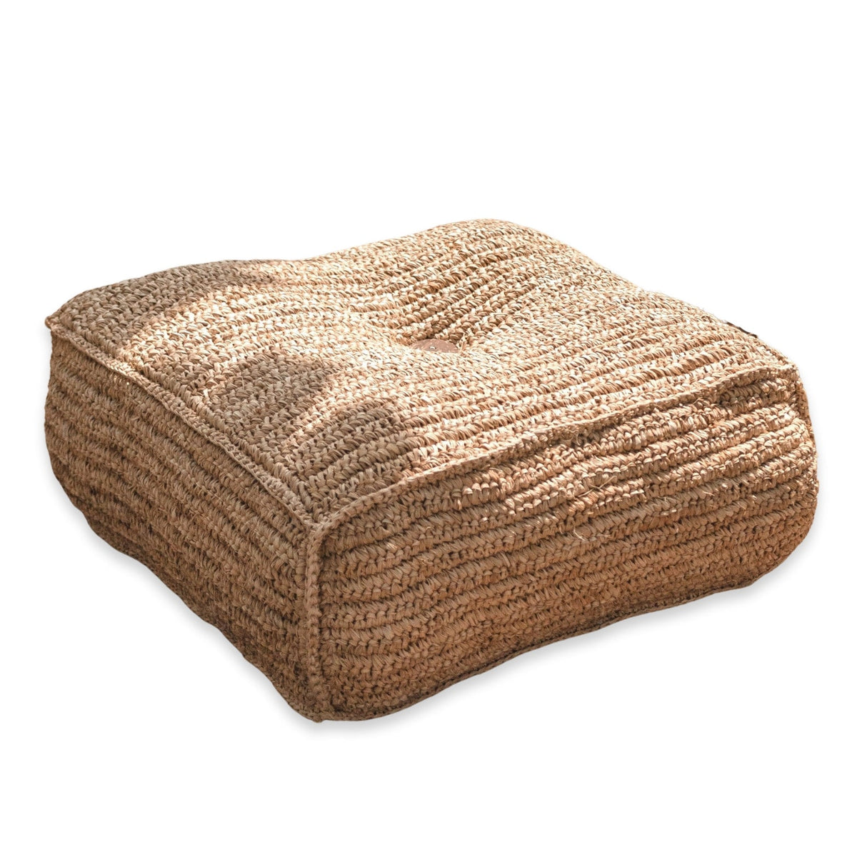 Soeji Bodenkissen PADAR aus Raffia – freigestellte Produktansicht