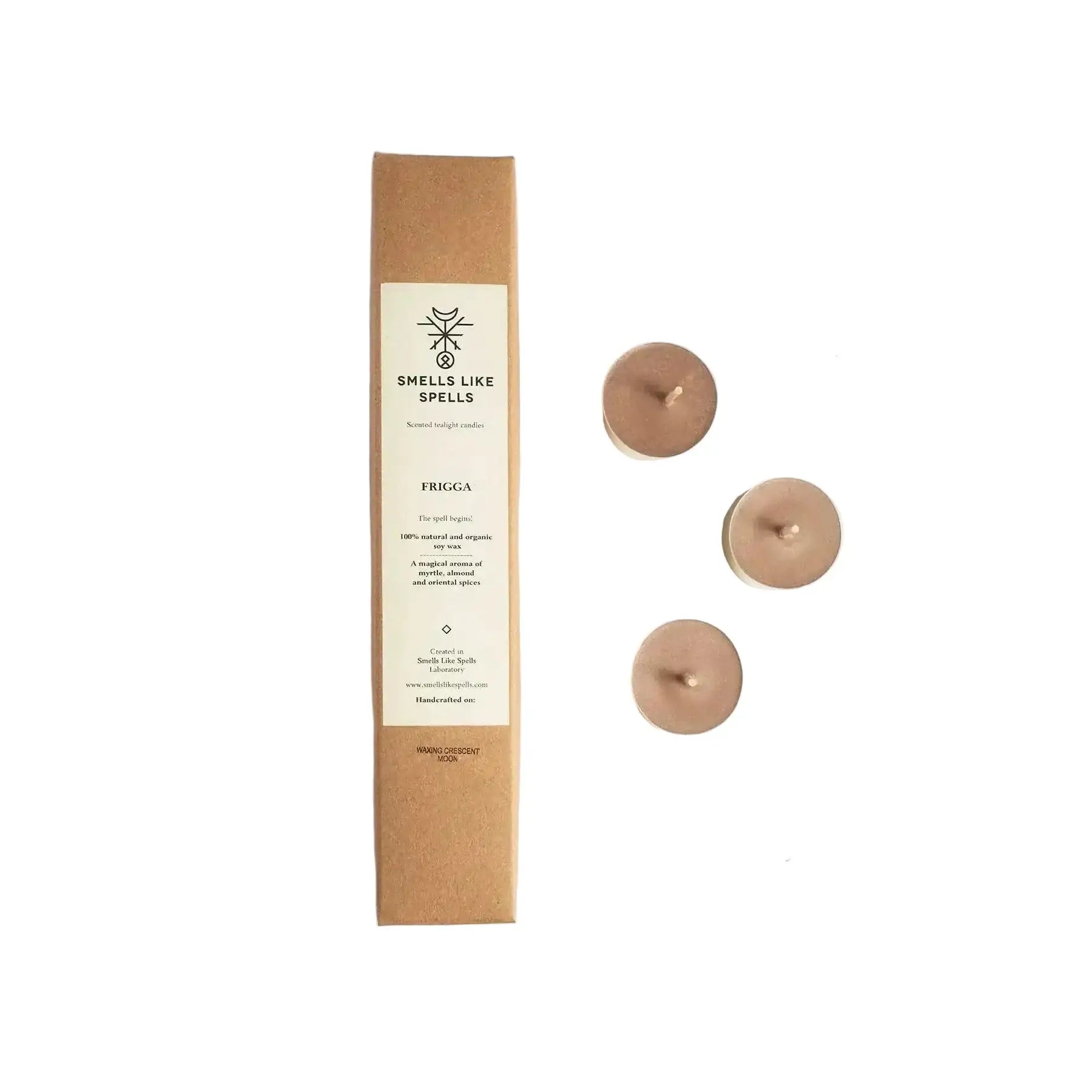 Duft-Teelichter „FRIGGA“ – Harmonie und Schutz für dein Zuhause - by SteinKunstWerk | Duftkerze aus nachhaltiger Herstellung