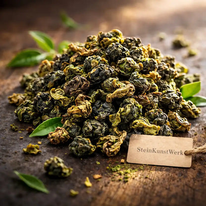 Formosa Jade Oolong – der sanfte Drache aus Taiwan – loser Premium-Tee, Produktbild 2 | SteinKunstWerk
