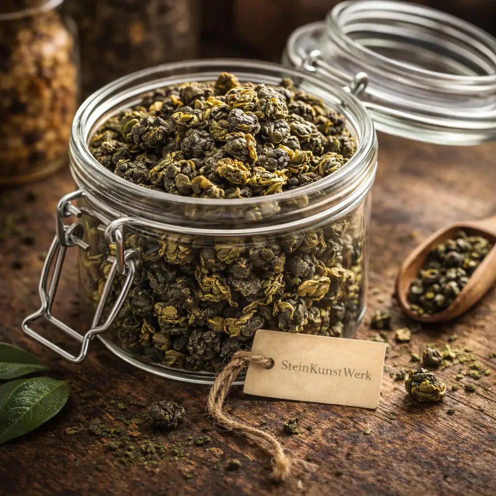 Formosa Jade Oolong – der sanfte Drache aus Taiwan – loser Premium-Tee, Produktbild 3 | SteinKunstWerk