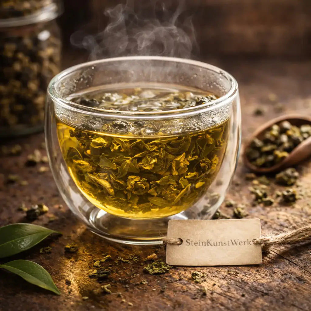 Formosa Jade Oolong – der sanfte Drache aus Taiwan – loser Premium-Tee, Produktbild 4 | SteinKunstWerk