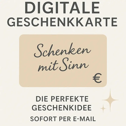 Digitale Geschenkkarte kaufen – Freude schenken mit SteinKunstWerk - by SteinKunstWerk | giftcard aus nachhaltiger Herstellung