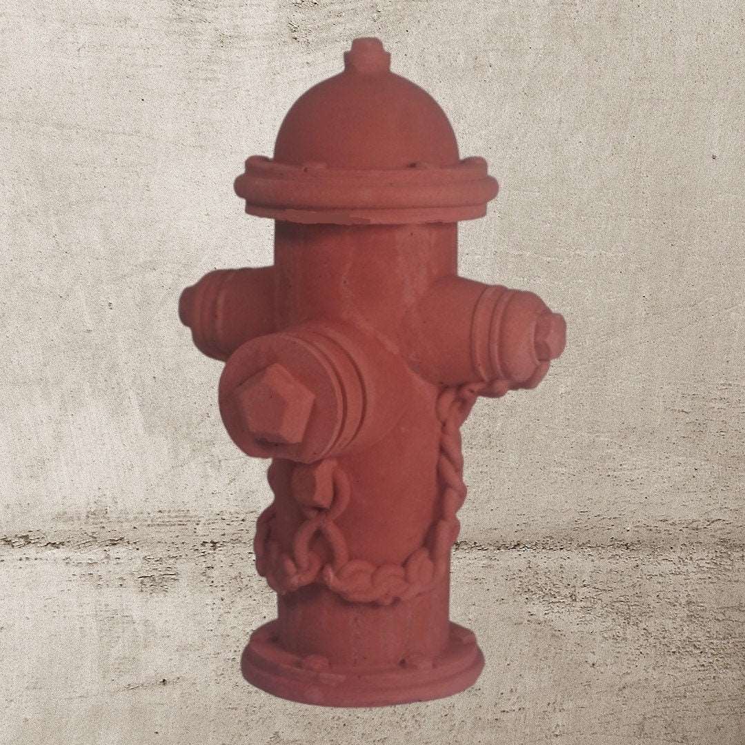 Handgefertigte Deko-Hydranten im amerikanischen Stil – Einzigartige Geschenke für Feuerwehrfans Stein.Kunst.Werk.