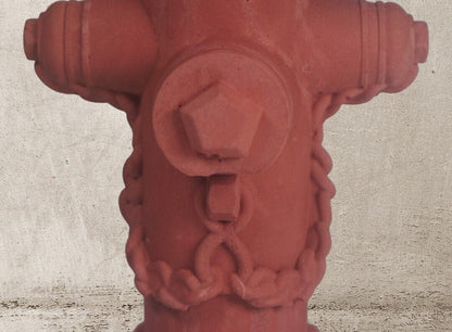 Handgefertigte Deko-Hydranten im amerikanischen Stil – Einzigartige Geschenke für Feuerwehrfans Stein.Kunst.Werk.