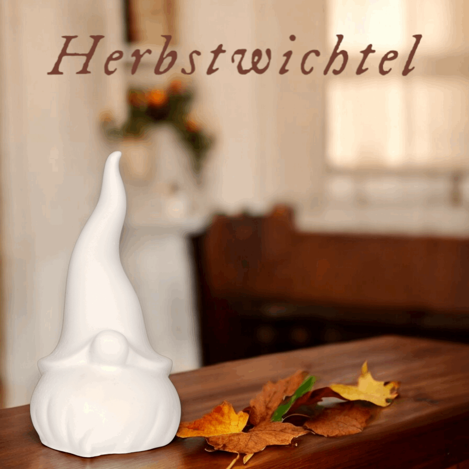 Handgefertigter Herbstwichtel – Zauberhafte Herbstdeko für dein Zuhause