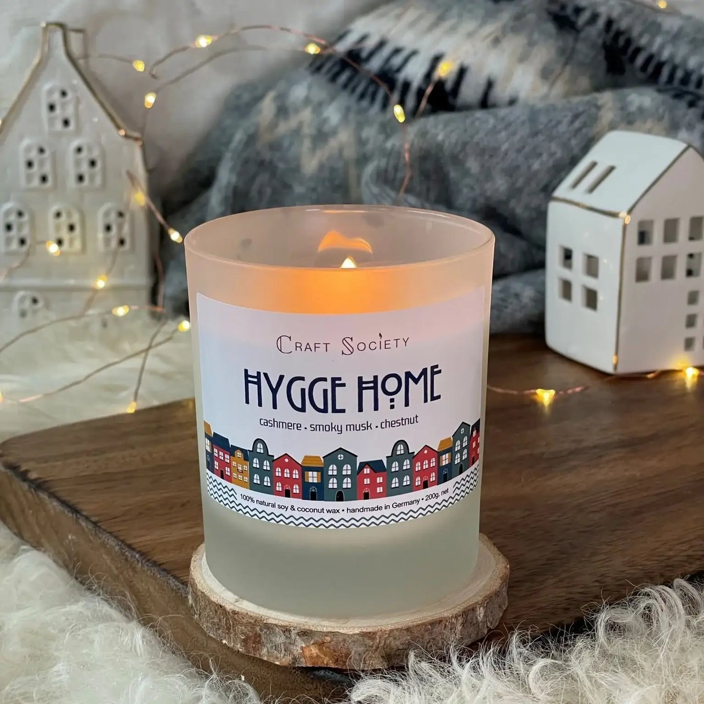 "Hygge" Duftkerze – Wärme, Geborgenheit und skandinavische Gemütlichkeit für Dein Zuhause - by SteinKunstWerk | Duftkerze aus nachhaltiger Herstellung