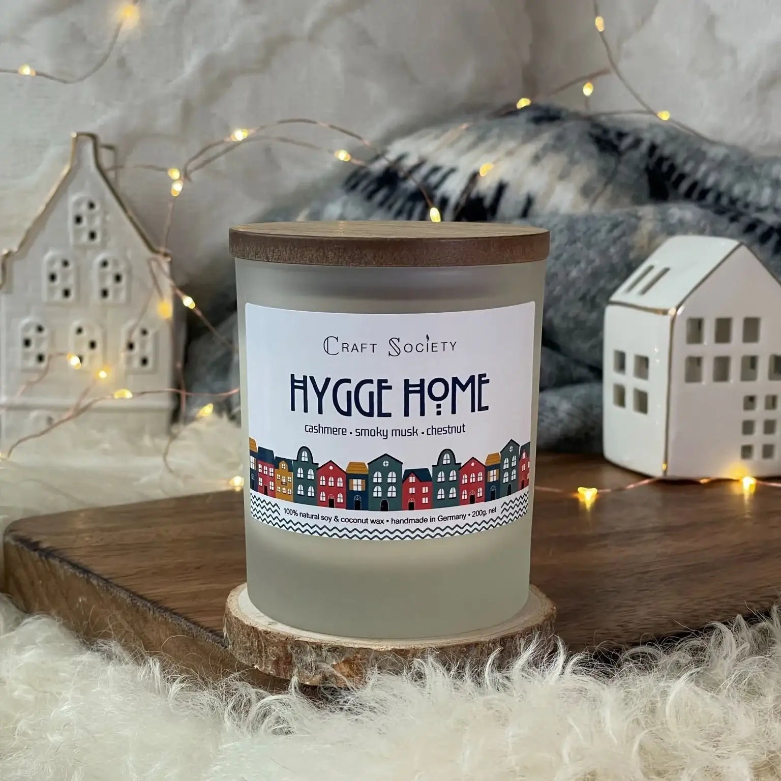 "Hygge" Duftkerze – Wärme, Geborgenheit und skandinavische Gemütlichkeit für Dein Zuhause - by SteinKunstWerk | Duftkerze aus nachhaltiger Herstellung