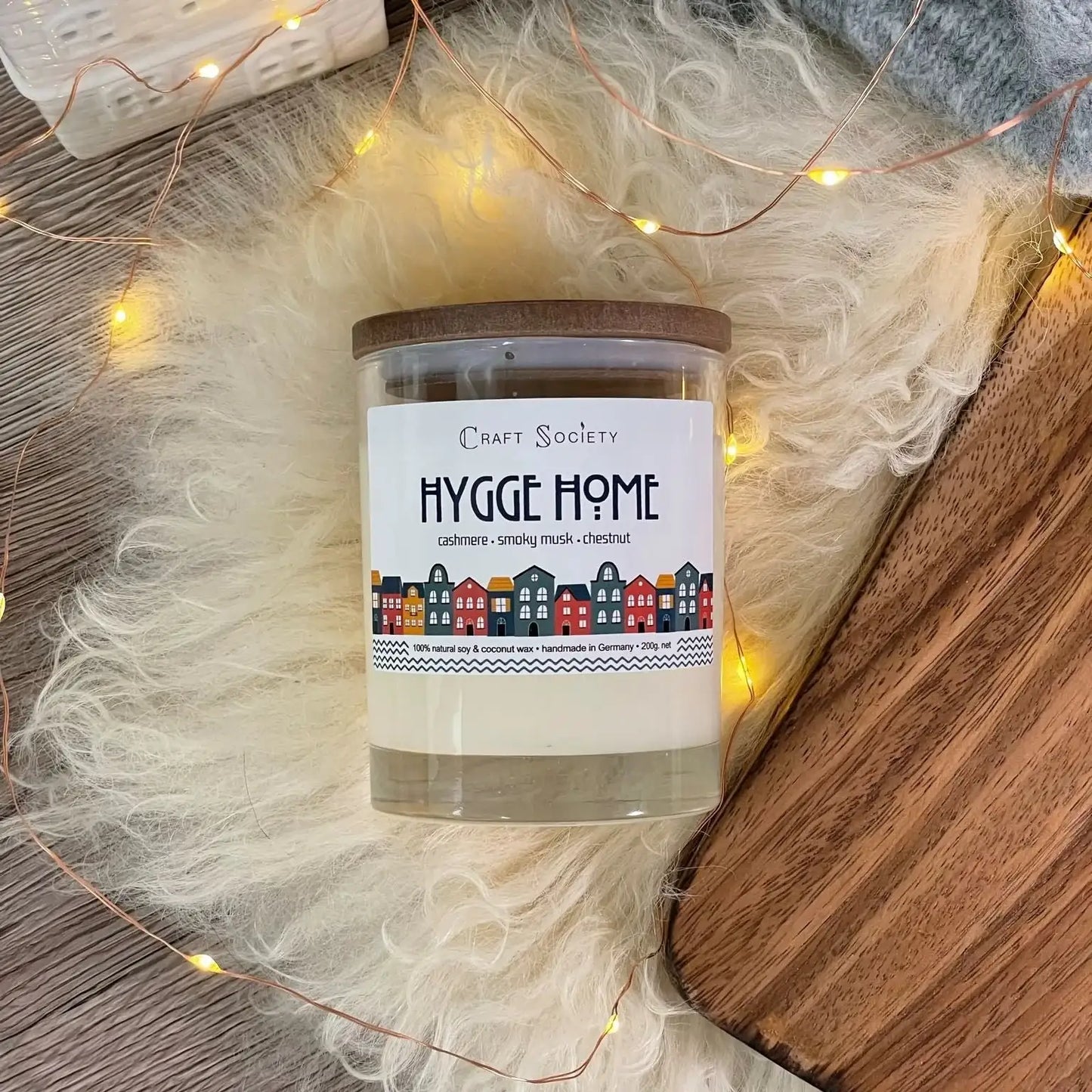 "Hygge" Duftkerze – Wärme, Geborgenheit und skandinavische Gemütlichkeit für Dein Zuhause - by SteinKunstWerk | Duftkerze aus nachhaltiger Herstellung