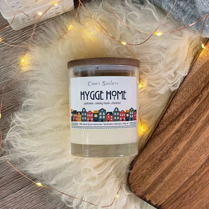 "Hygge" Duftkerze – Wärme, Geborgenheit und skandinavische Gemütlichkeit für Dein Zuhause - by SteinKunstWerk | Duftkerze aus nachhaltiger Herstellung