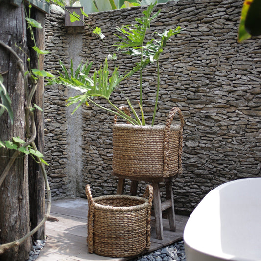 Flechtkorb CANGGU – Wasserhyazinthe