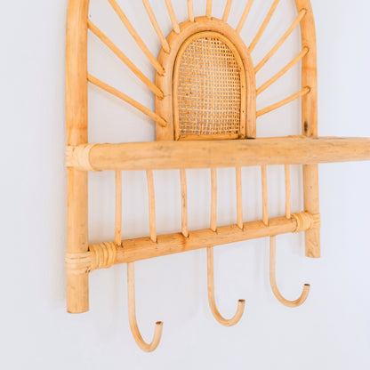 Wandregal BANTEN – Rattan