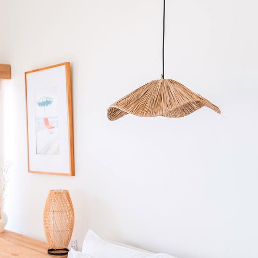 Lampenschirm TAMPAH – Raffia