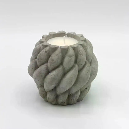 Maximalbeton - Betonkerze "Hygge" - by SteinKunstWerk | Kerzen aus nachhaltiger Herstellung