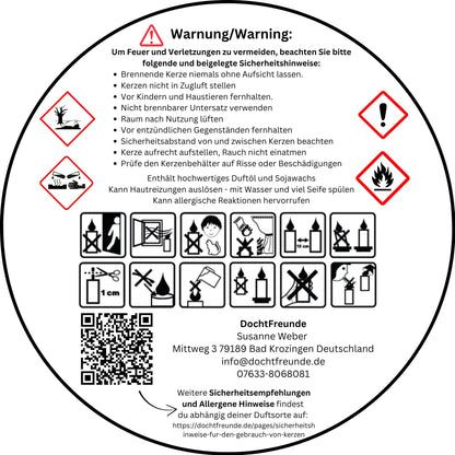 Design-Betonkerze "Grey Wave" – Flower Edition | 3-Docht & Bunt | 29,5cm