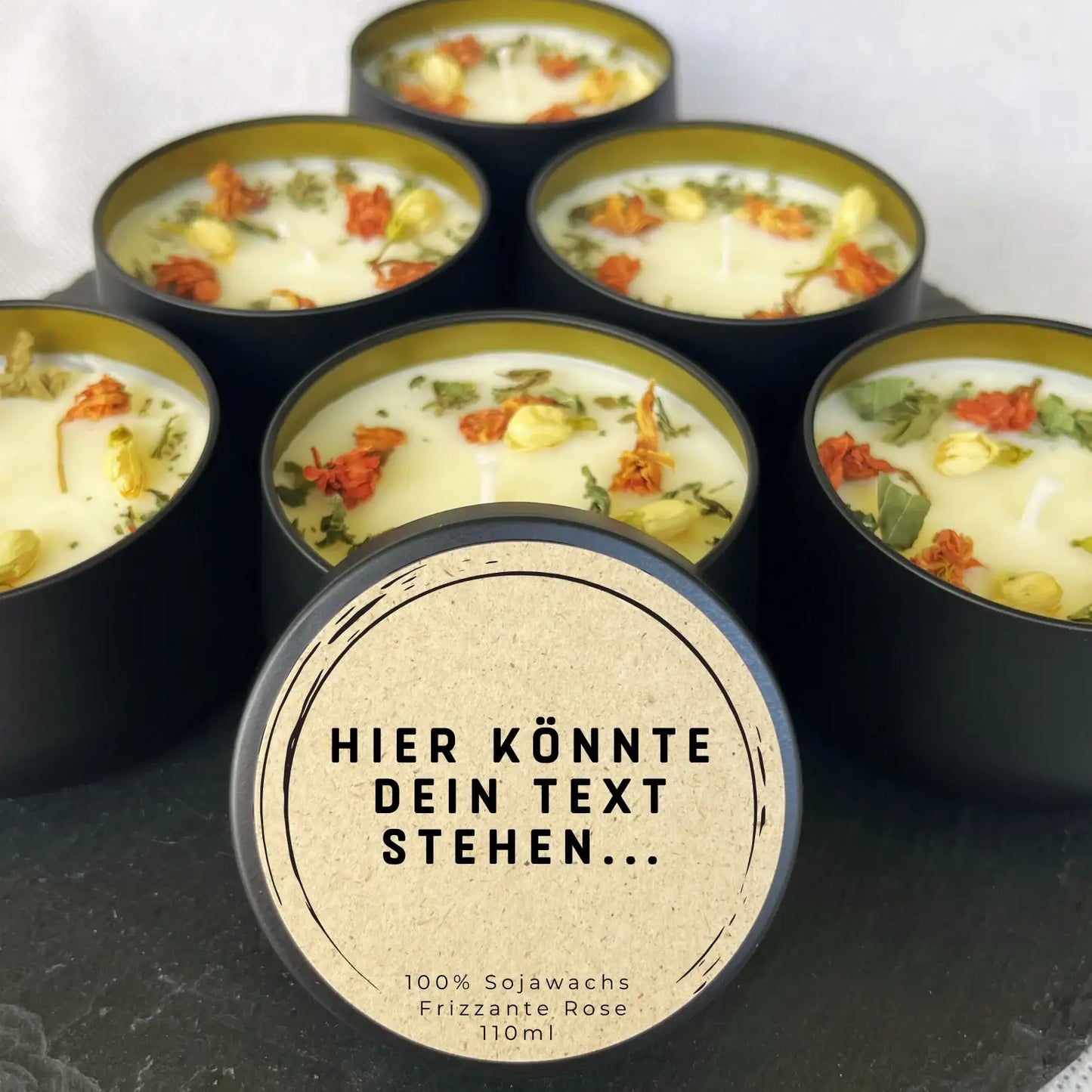 Personalisiertes Duftkerzen Set – Frizzante Rosé Kollektion