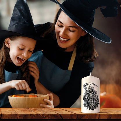 Grim-Reaper Halloween-Kerze als persönliche Geschenkidee