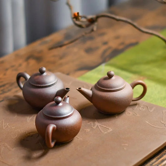 Shui Ping Teekannen-Set Purion Lao Yan Ni – 3 Brennstufen – Produktabbildung 2