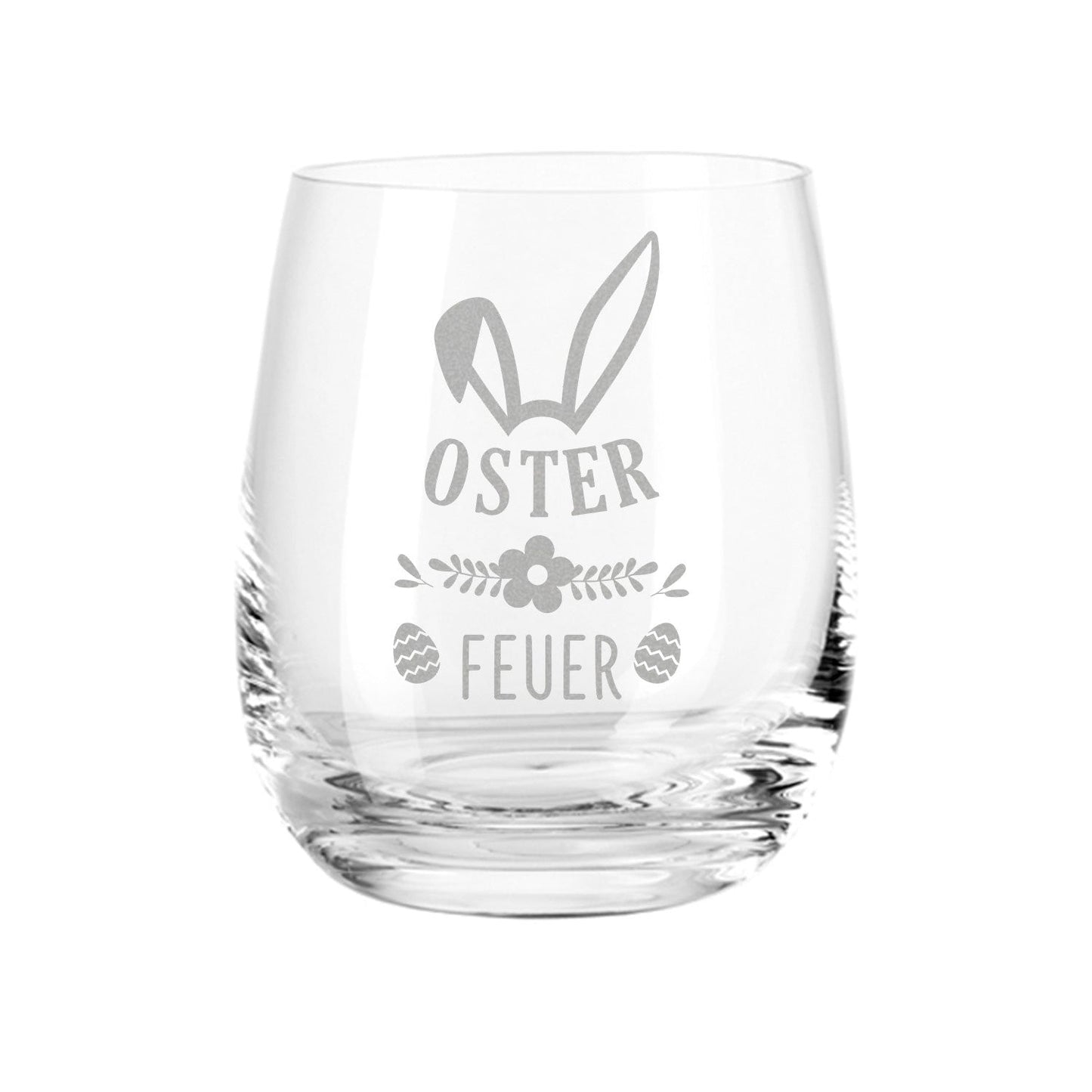 Leonardo Osterlicht Osterfeuer – graviertes Teelichtglas