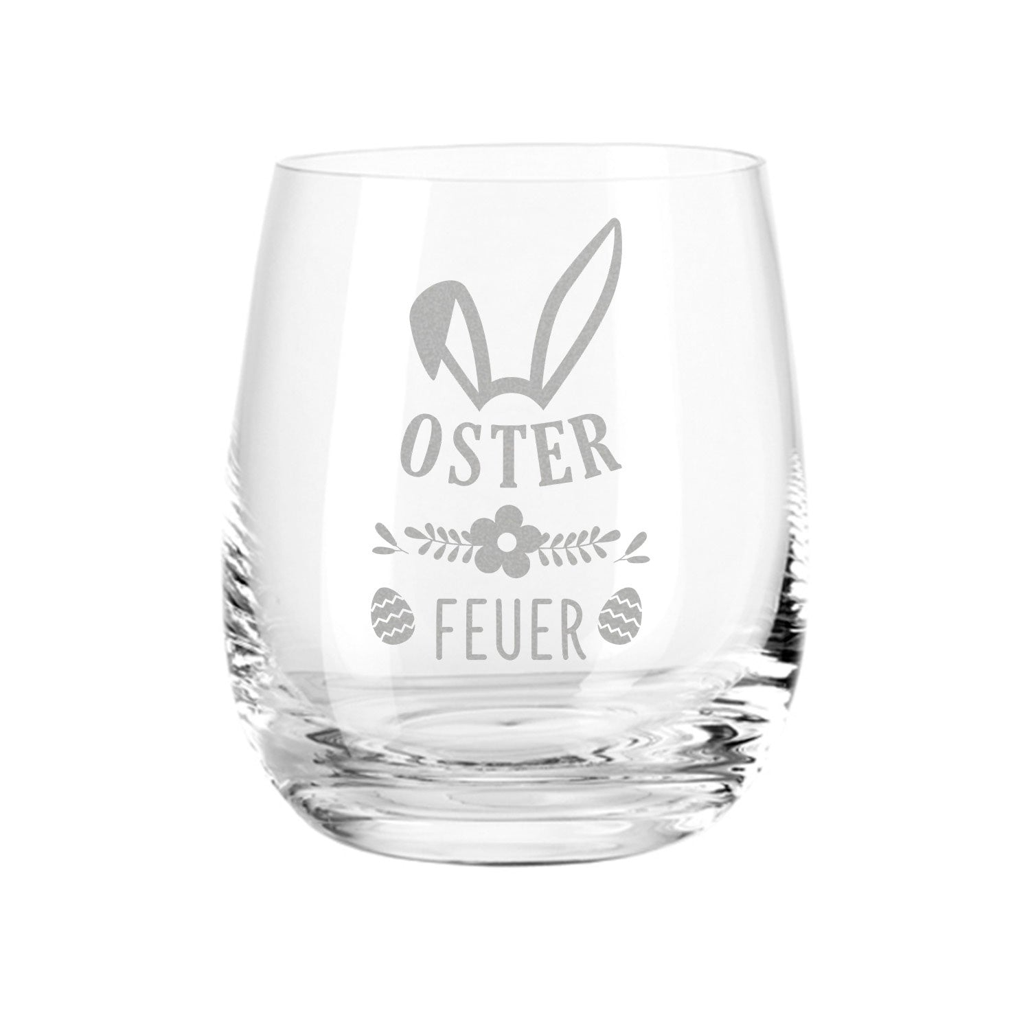 Leonardo Osterlicht Osterfeuer – graviertes Teelichtglas