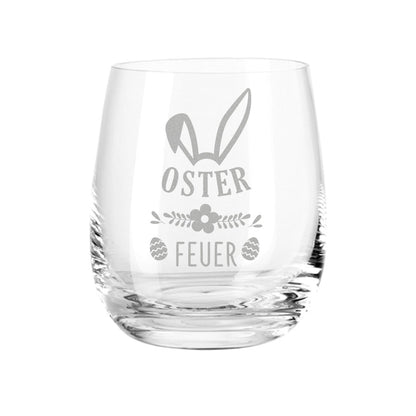 Leonardo Osterlicht Osterfeuer – graviertes Teelichtglas