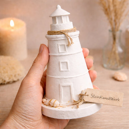 handgefertigte Dekofigur für stilvolle Wohnakzente SteinKunstWerk