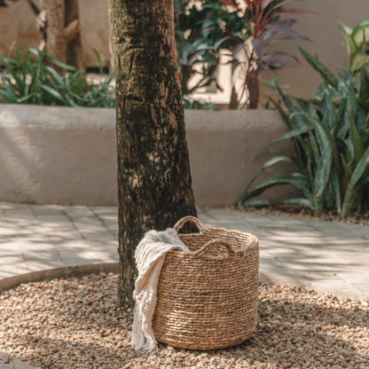 Flechtkorb BALAI – Wasserhyazinthe, M–XL oder Set