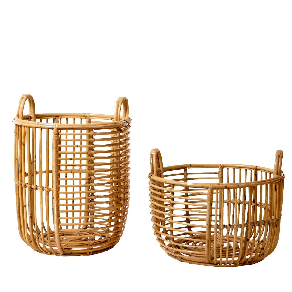 Flechtkorb JEMUH – Rattan