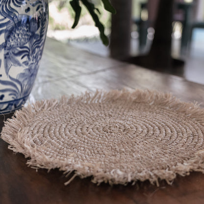 Tischset AMBON natur (2er-/4er-/6er-Set) – Raffia