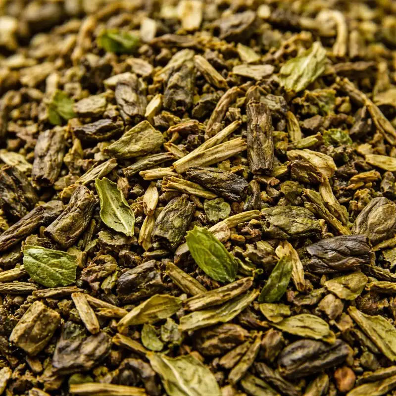 Marokkanische Minze – grüner Tee mit Gunpowder und Spearmint, lose Mischung