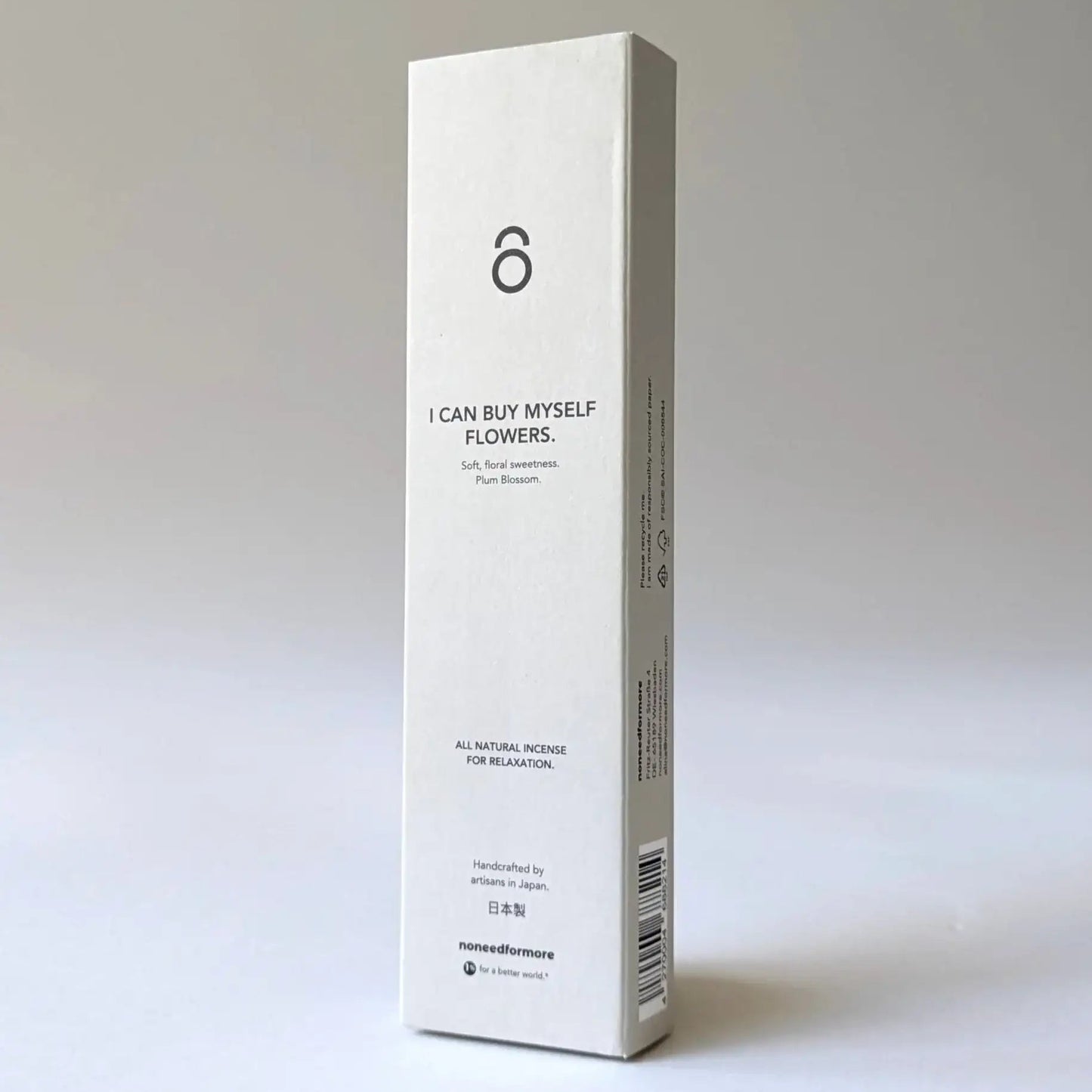 Natürliche Räucherstäbchen - "I Can Buy Myself Flowers" - Pflaumenblüten - by SteinKunstWerk | Räucherstäbchen aus nachhaltiger Herstellung