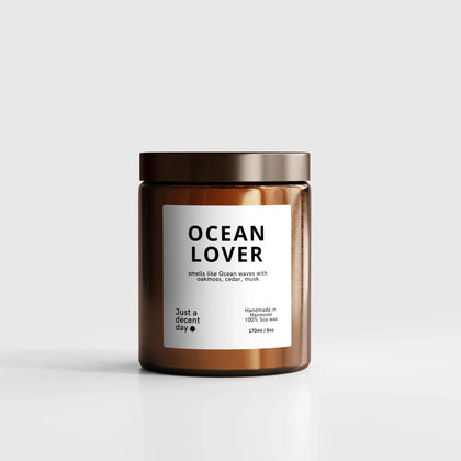 Ocean Lover Duftwelt Bundle mit Meeres-Duftkerze und Room Spray