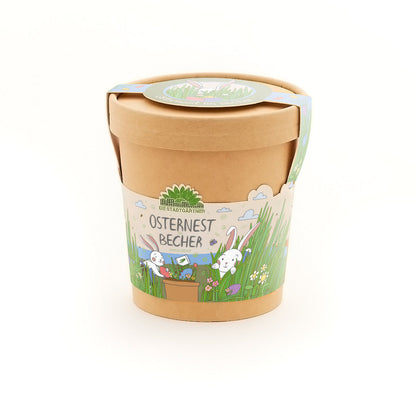 Osternest aus dem Becher – Ostergras selber ziehen – Produktansicht