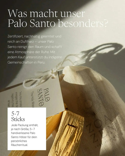 Palo Santo Holz von SteinKunstWerk für stilvolle Wohnatmosphäre und bewusste Momente