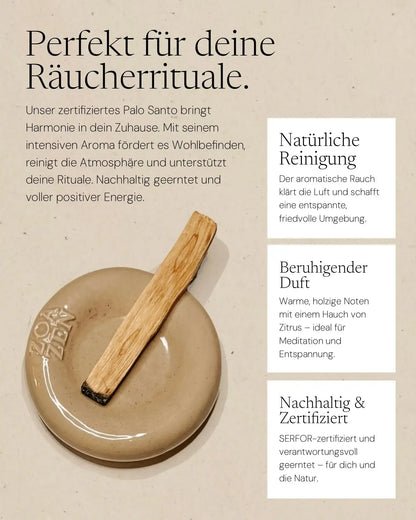 Palo Santo Holz von SteinKunstWerk für stilvolle Wohnatmosphäre und bewusste Momente