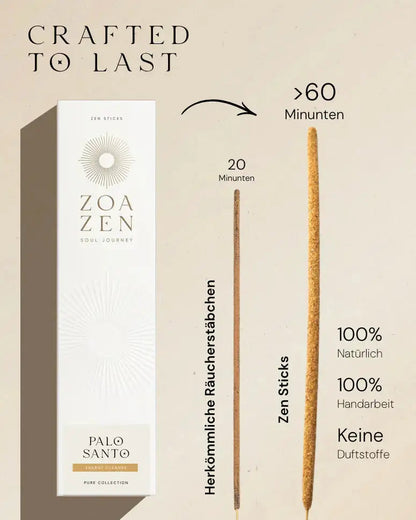 Palo Santo Incense Sticks – Natural Ritual for Space Cleansing