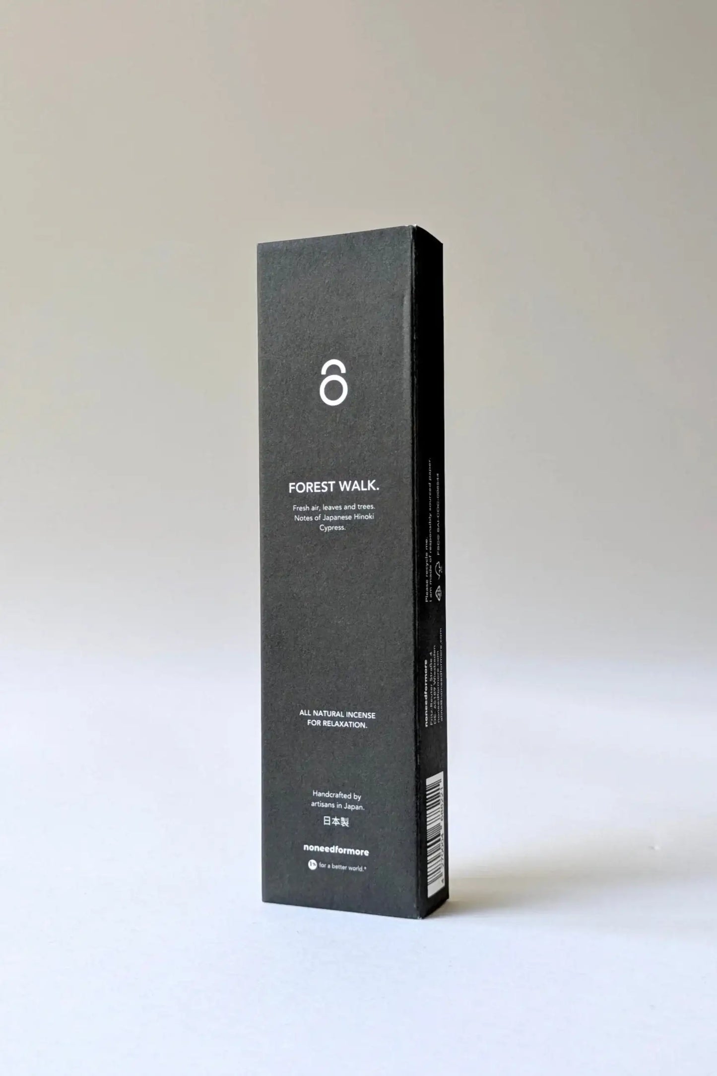 no need for more - Natürliche Räucherstäbchen - ""Forest Walk" - Tanne, Hinoki Zypresse - by SteinKunstWerk | Räucherstäbchen aus nachhaltiger Herstellung