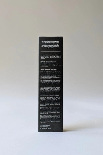 no need for more - Natürliche Räucherstäbchen - ""Forest Walk" - Tanne, Hinoki Zypresse - by SteinKunstWerk | Räucherstäbchen aus nachhaltiger Herstellung