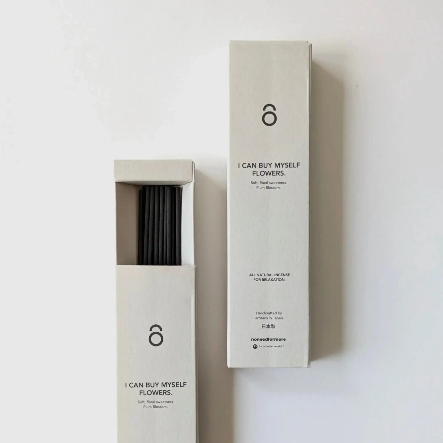 Natürliche Räucherstäbchen - "I Can Buy Myself Flowers" - Pflaumenblüten - by SteinKunstWerk | Räucherstäbchen aus nachhaltiger Herstellung