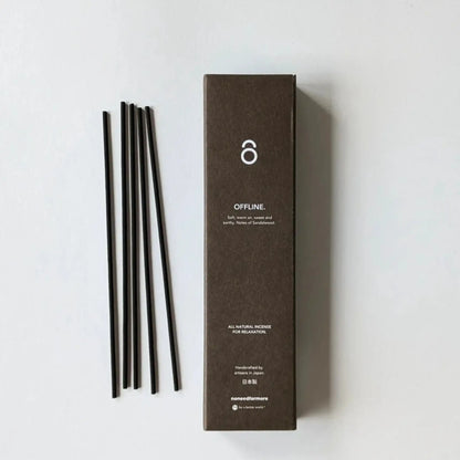 Natürliche Räucherstäbchen - "Offline" - sanftes Sandelholz - by SteinKunstWerk | Räucherstäbchen aus nachhaltiger Herstellung