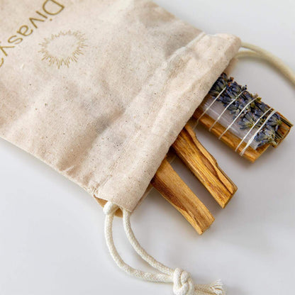 Palo Santo räuchern | Starter-Set für Yoga & Meditation | mit Räucherschale - by SteinKunstWerk | aus nachhaltiger Herstellung