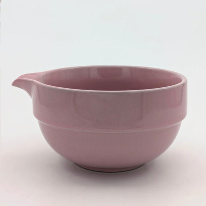 Matchaschale mit Ausguss – für Matcha-Zubereitung – Farbvariante Rosa – Produktabbildung 7