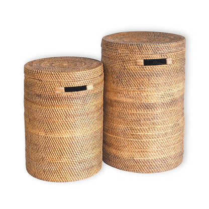Flechtkorb SARI (braun) – Rattan