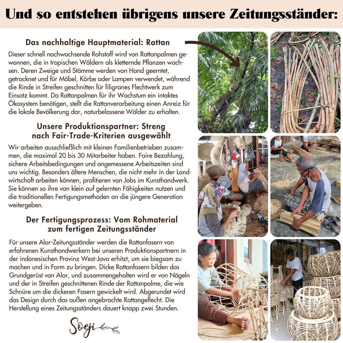 Flechtkorb ALOR – Rattan