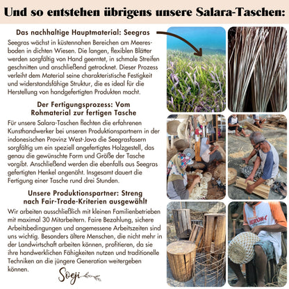 Handtasche SALARA – Seegras