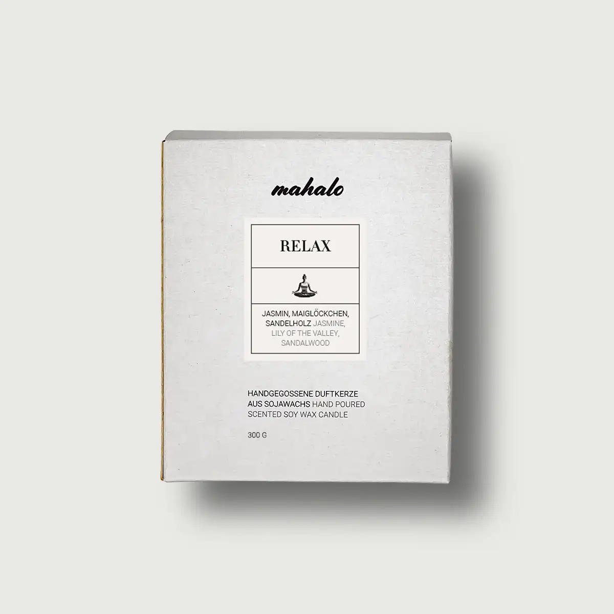 "Relax" – die Duftkerze für Ruhe, Gelassenheit & Wellness - by SteinKunstWerk | Duftkerze aus nachhaltiger Herstellung